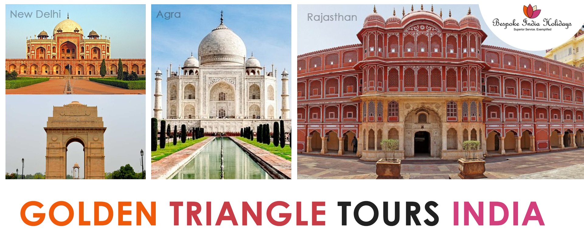 Choose Your Favourite Golden triangle tours India