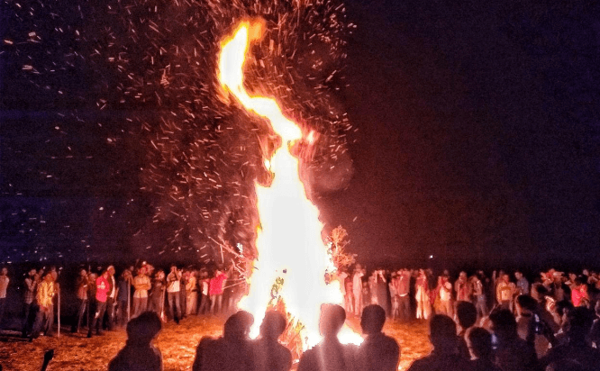 Festivals of India - Holi ka Dahan