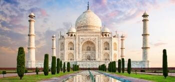 Taj Mahal in Agra during india luxury tours