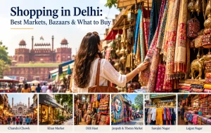 Shopping in Delhi at Chandni Chowk, Khan Market, Dilli Haat, Janpath, Sarojini Nagar and Lajpat Nagar